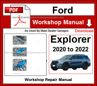 Ford Explorer 2020 2022 Workshop Repair Manual Download PDF